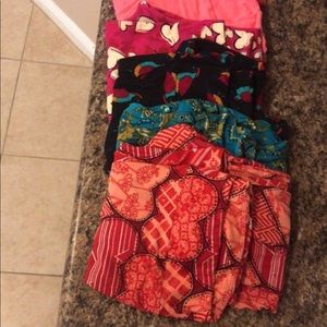 Lularoe TC leggings 6 pair